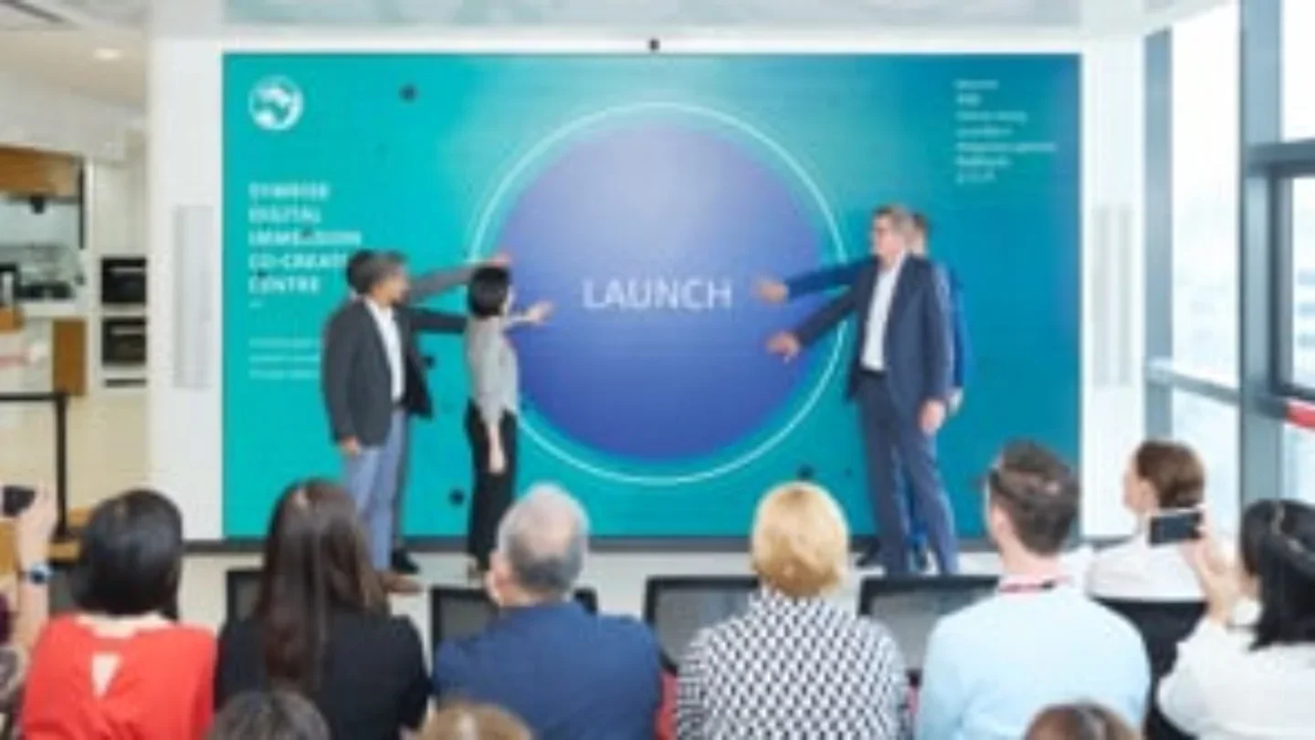 The launch of Symrise’s Digital Immersion Co-Creation Centre, from the original case deck